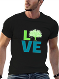 Love Nature Graphic Tee - Black