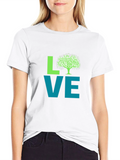 Love Nature Graphic Tee - Black