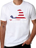 America Seal T-Shirt - Patriotic Design