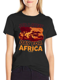 Its a Great Day For Africa Graphic Tee