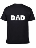 Dad Graphic Tee - Black Cotton Fathers Day Shirt