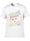Worlds Greatest Video Gamer Black T-Shirt