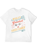 Worlds Greatest Video Gamer Black T-Shirt
