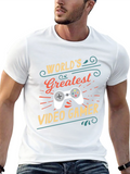 Worlds Greatest Video Gamer Black T-Shirt
