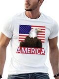 American Eagle Flag Graphic T-Shirt