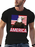 American Eagle Flag Graphic T-Shirt
