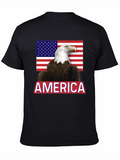 American Eagle Flag Graphic T-Shirt