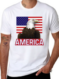 American Eagle Flag Graphic T-Shirt