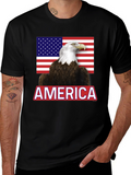 American Eagle Flag Graphic T-Shirt
