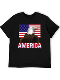 American Eagle Flag Graphic T-Shirt