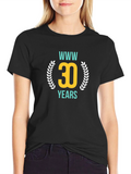WWW 30 Years Anniversary Graphic Tee