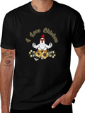 I Love Chicken Meditation T-Shirt