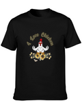I Love Chicken Meditation T-Shirt