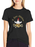 I Love Chicken Meditation T-Shirt