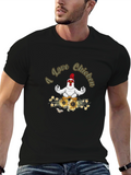 I Love Chicken Meditation T-Shirt