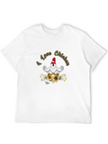 I Love Chicken Meditation T-Shirt