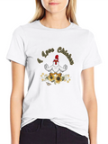 I Love Chicken Meditation T-Shirt