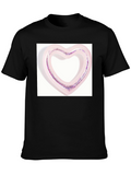 Heart Graphic Tee - Stylish Casual Wear