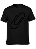 Paperclip Graphic T-Shirt