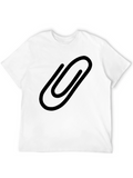 Paperclip Graphic T-Shirt