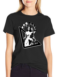 Occult Witch Graphic Print Tee