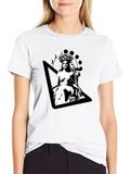 Occult Witch Graphic Print Tee