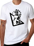 Occult Witch Graphic Print Tee
