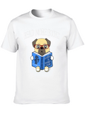 Read More Books Pug Graphic Tee