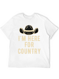 Im Here For Country Graphic Tee