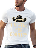Im Here For Country Graphic Tee