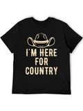 Im Here For Country Graphic Tee