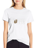 Coffee Addict Graphic Tee - Distressed Print