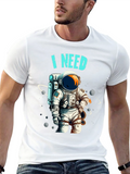 I Need Space T-Shirt Astronaut Design