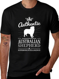 Authentic Australian Shepherd Graphic T-Shirt