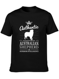 Authentic Australian Shepherd Graphic T-Shirt