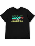 Quarantine Style Zoom Middle School T-Shirt