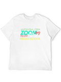 Quarantine Style Zoom Middle School T-Shirt
