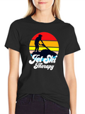 Jet Ski Therapy Graphic Tee