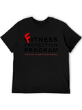 Fitness Protection Program Black T-Shirt