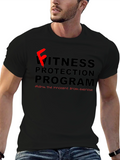 Fitness Protection Program Black T-Shirt