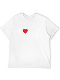 I Love House Music Graphic T-Shirt