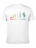 Evolution of a Banjoist T-Shirt - Black