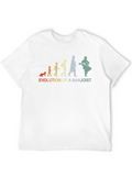 Evolution of a Banjoist T-Shirt - Black