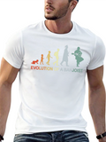 Evolution of a Banjoist T-Shirt - Black