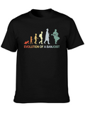 Evolution of a Banjoist T-Shirt - Black