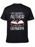 My Favorite Author Calls Me Grandpa T-Shirt