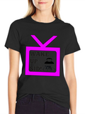 Wake Up Side TV Graphic Tee