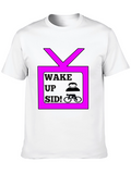 Wake Up Side TV Graphic Tee