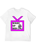 Wake Up Side TV Graphic Tee
