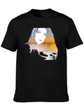Sunset Silhouette Graphic T-Shirt